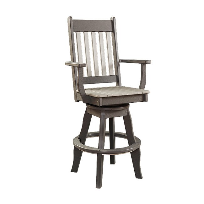 Conestoga Poly Swivel Patio Arm Chair