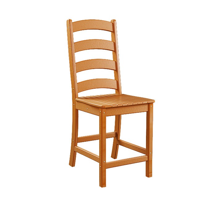 Ladderback Poly Balcony Side Chair