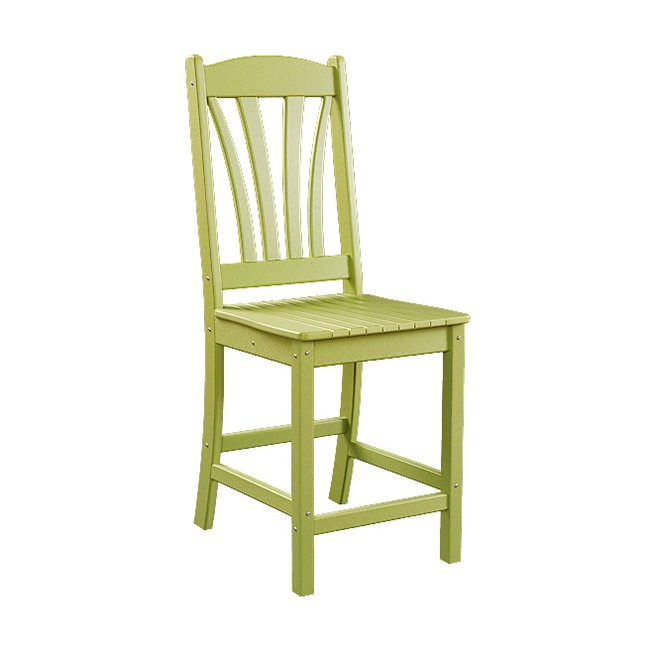 Sunburst Poly Balcony Side Chair