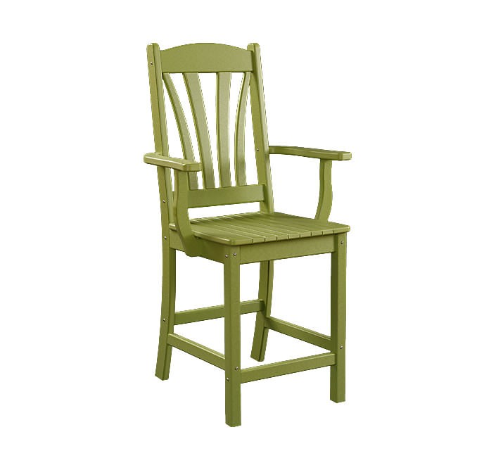Sunburst Poly Balcony Arm Chair