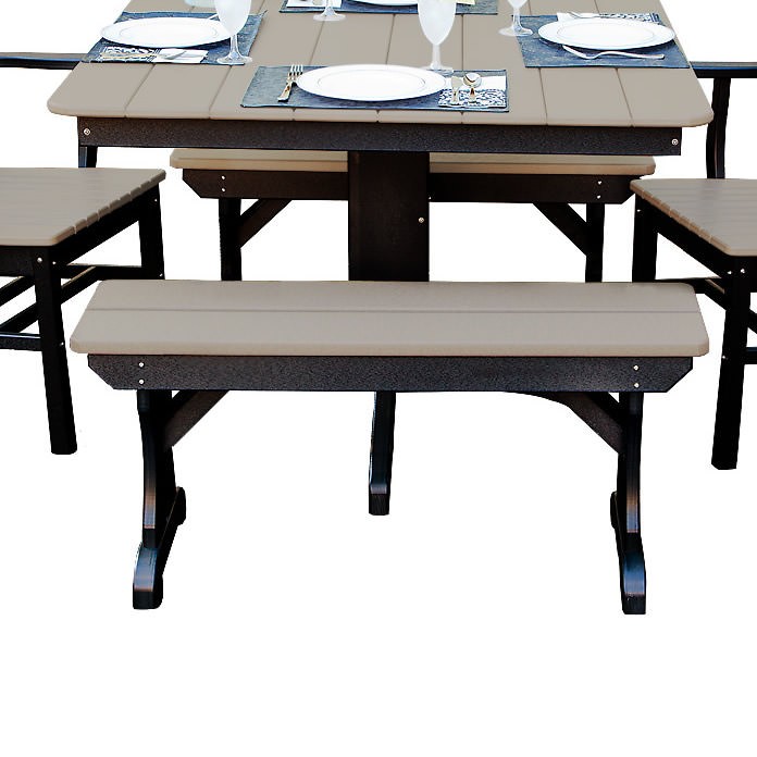 Poly Dining 30in Bench