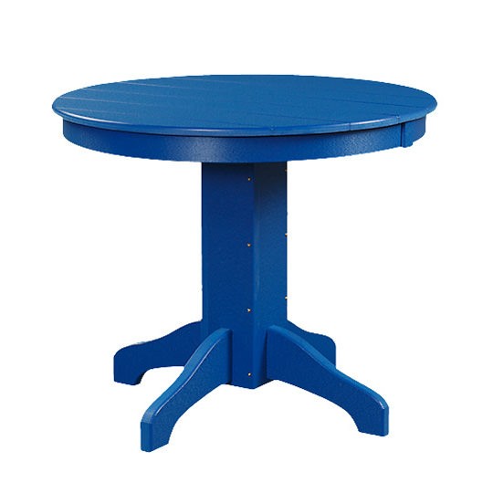 Poly 36in Round Balcony Table