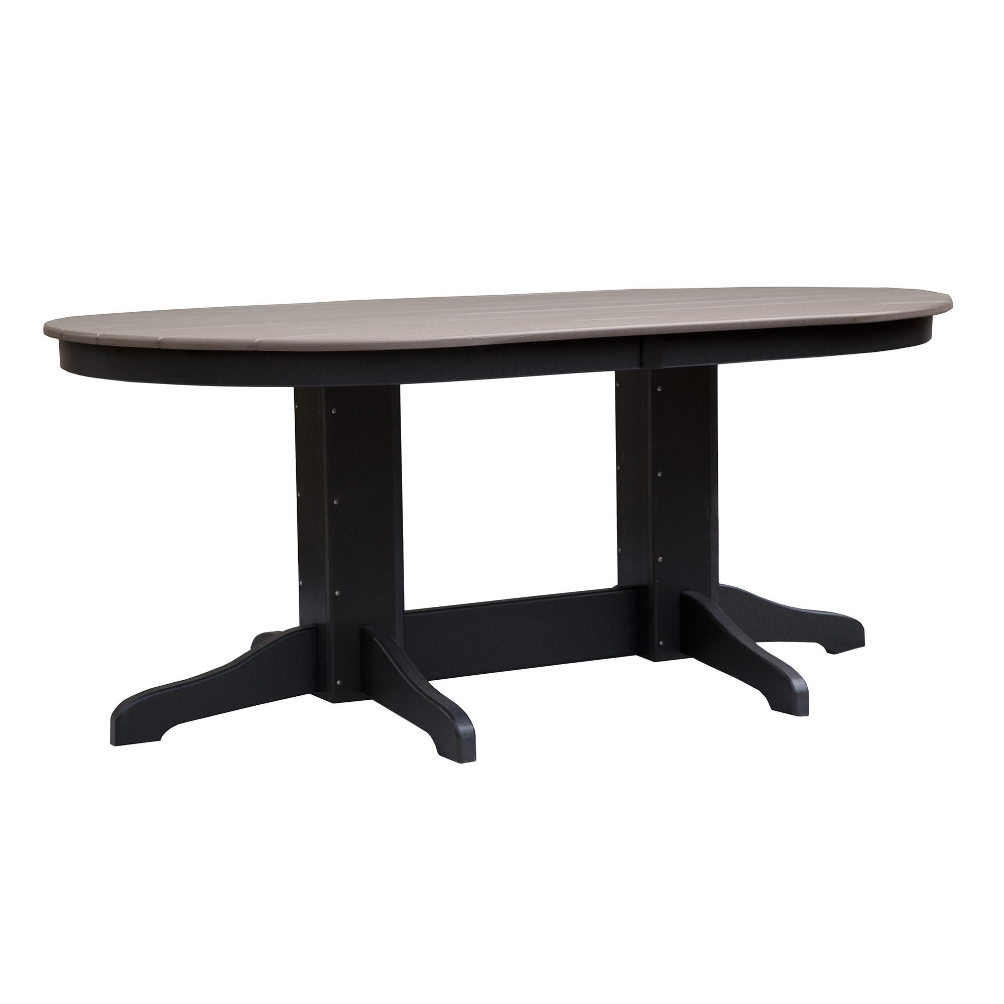 Poly 6 ft Oval Balcony Table