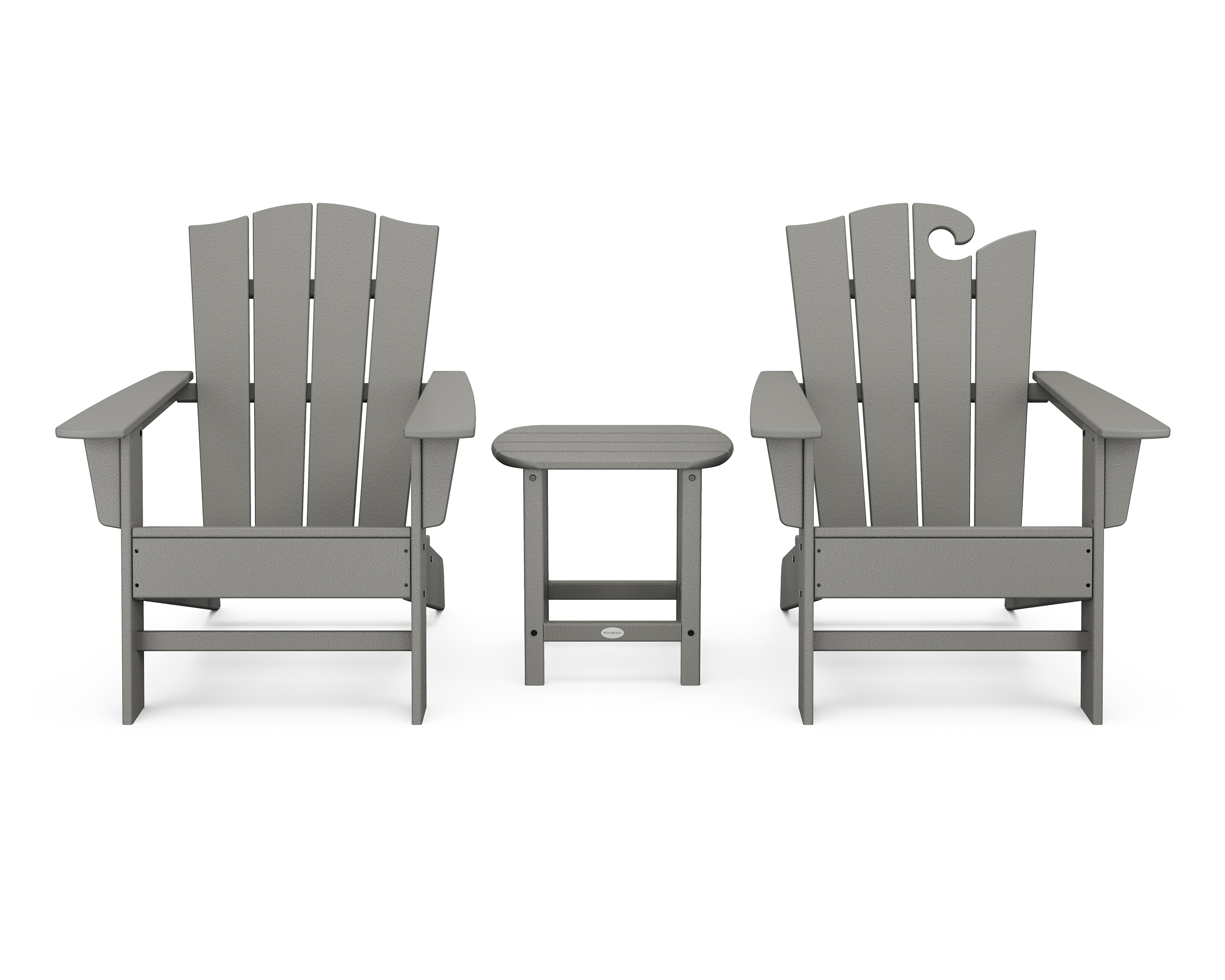 POLYWOOD Wave Collection 3-Piece Set
