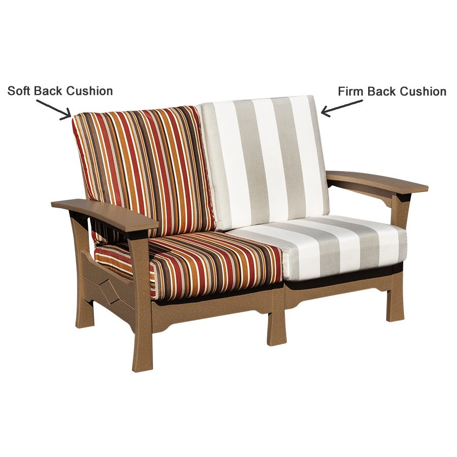 Amish Poly Mission Deep Seating Modular Chair