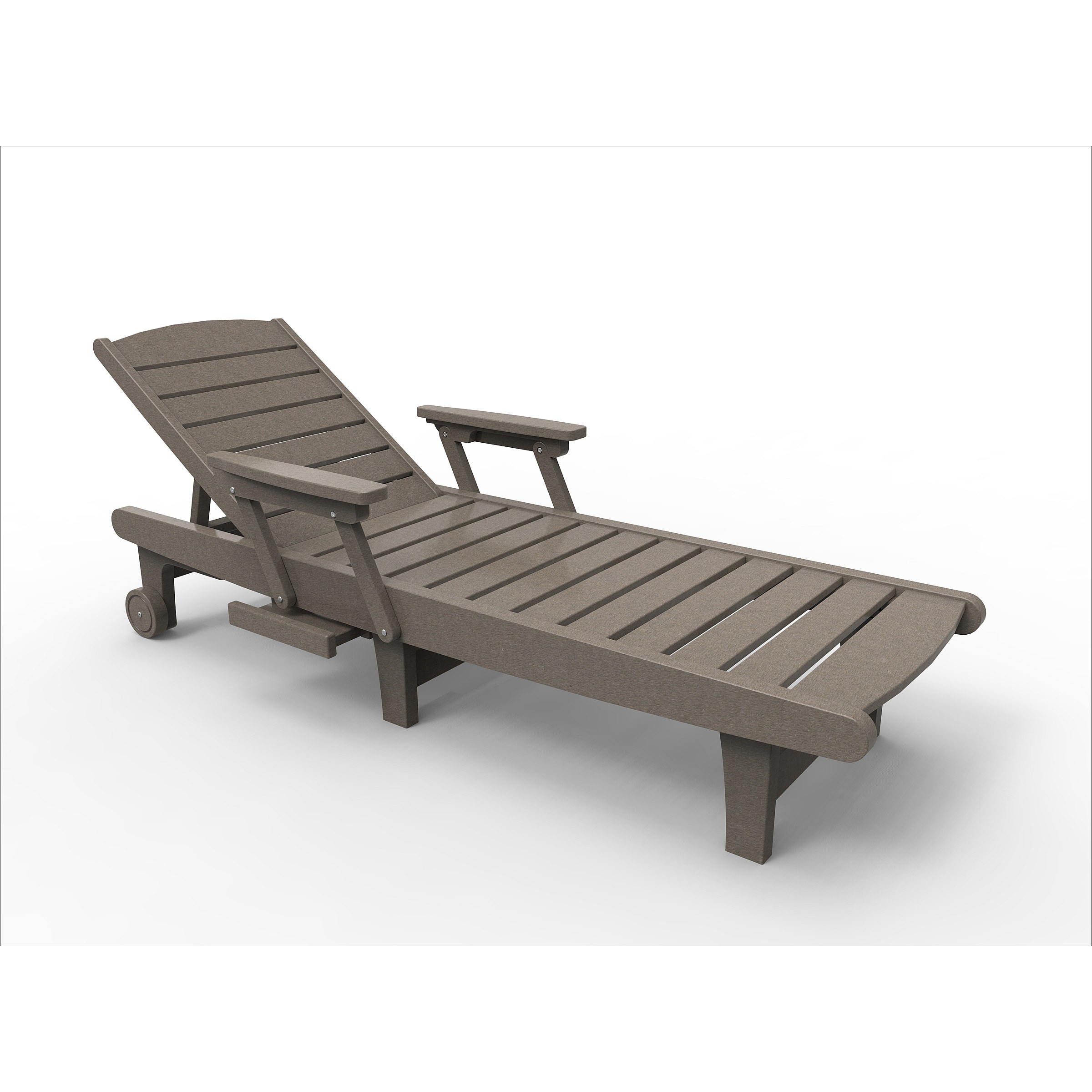 Malibu Outdoor Deluxe Delray Chaise Lounge