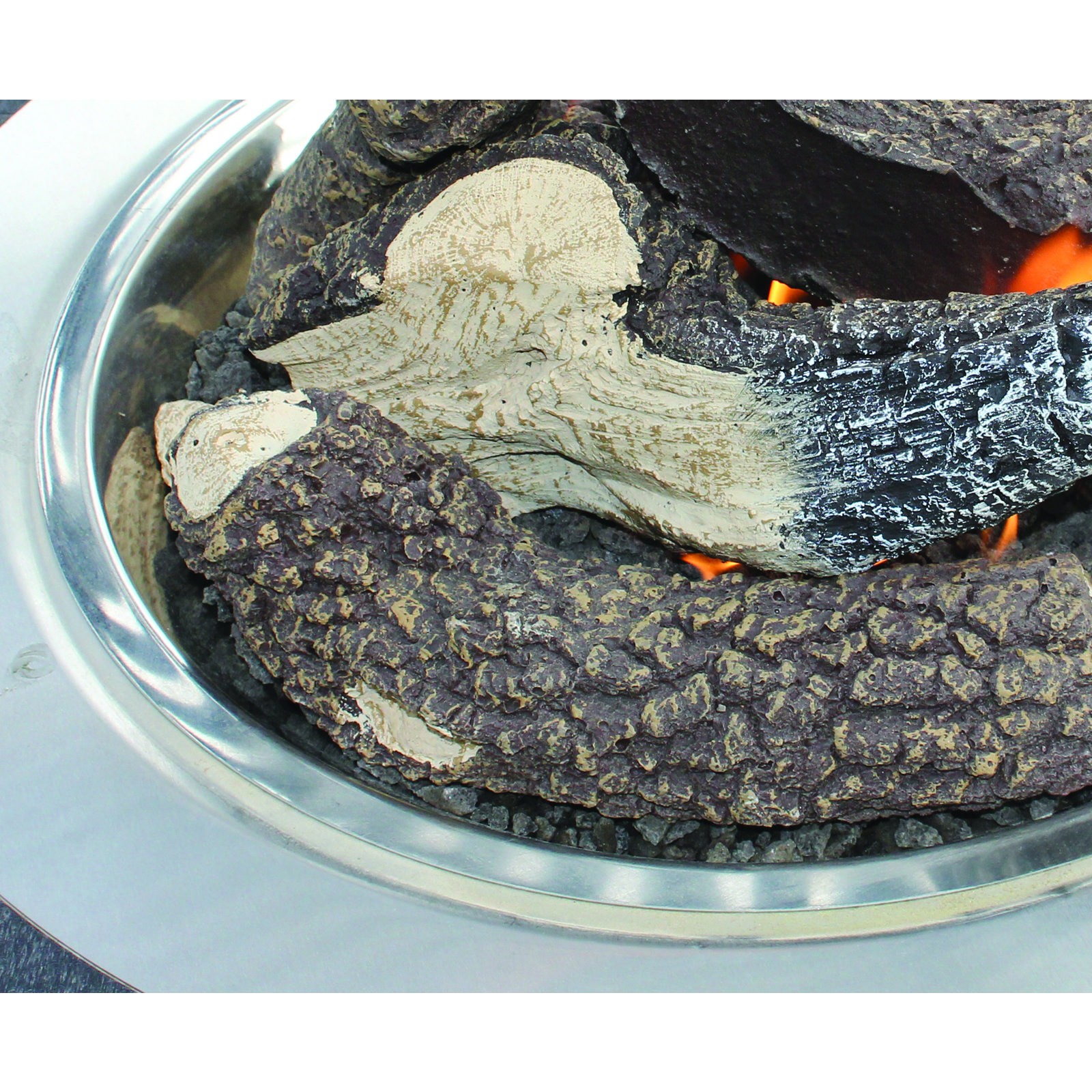 Berlin Gardens Donoma 42 x 54 in Rectangular Fire Pit