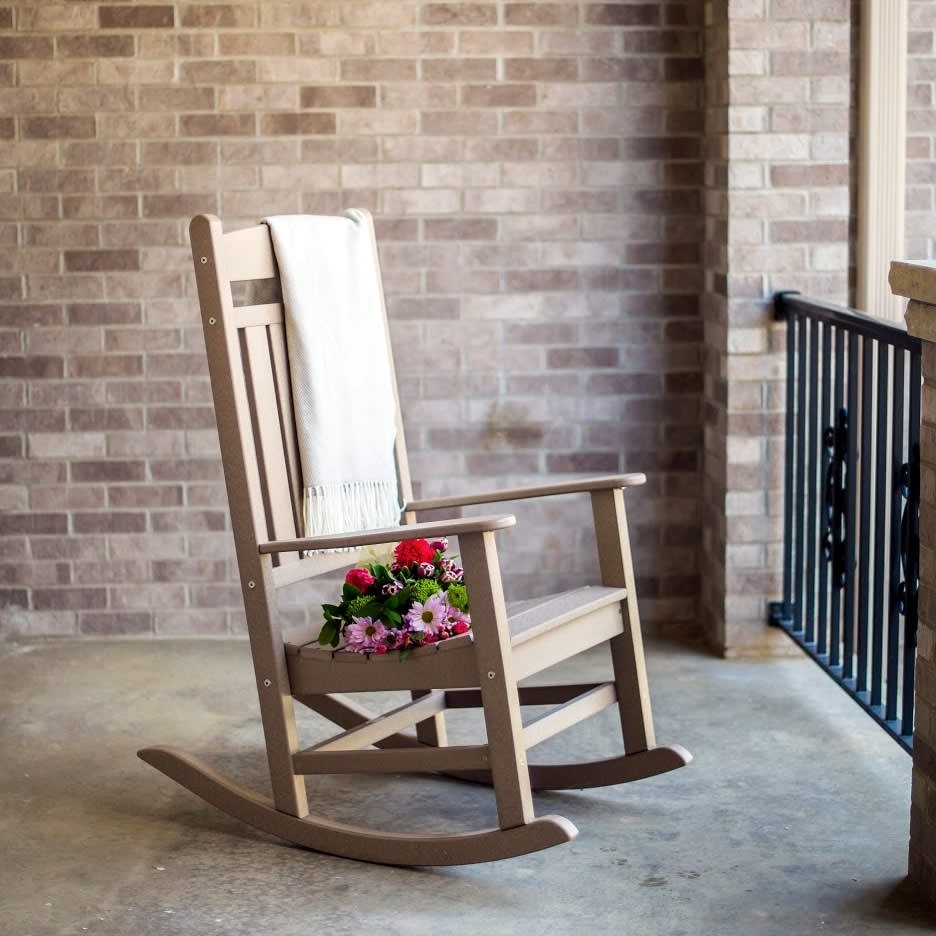 Poly Rocker Durogreen™ Classic Poly Rocker - Stylish and Durable Outdoor Rocking Chair