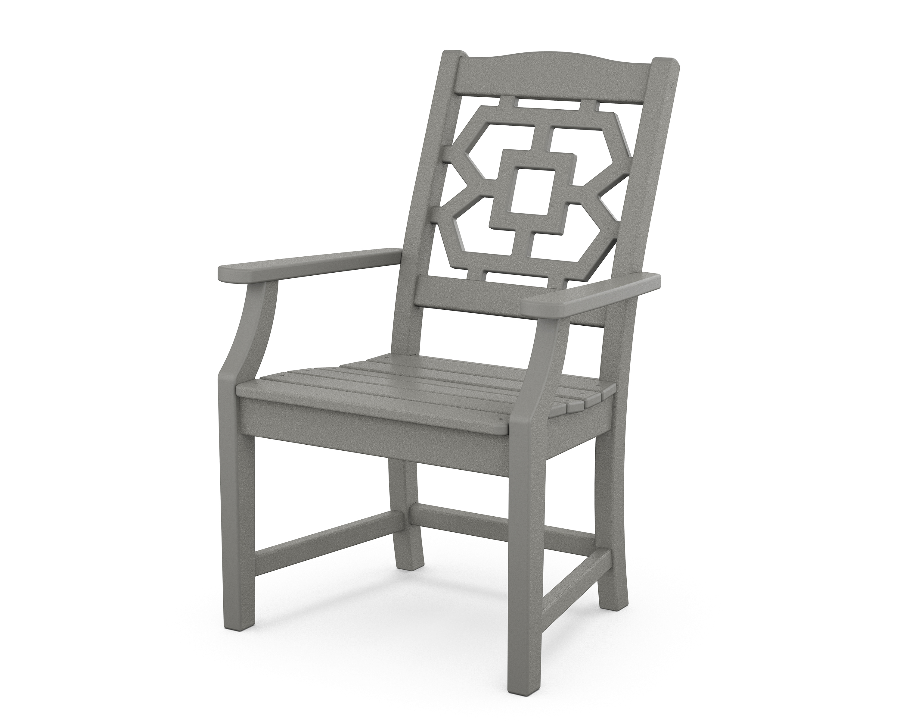 POLYWOOD Chinoiserie Dining Arm Chair