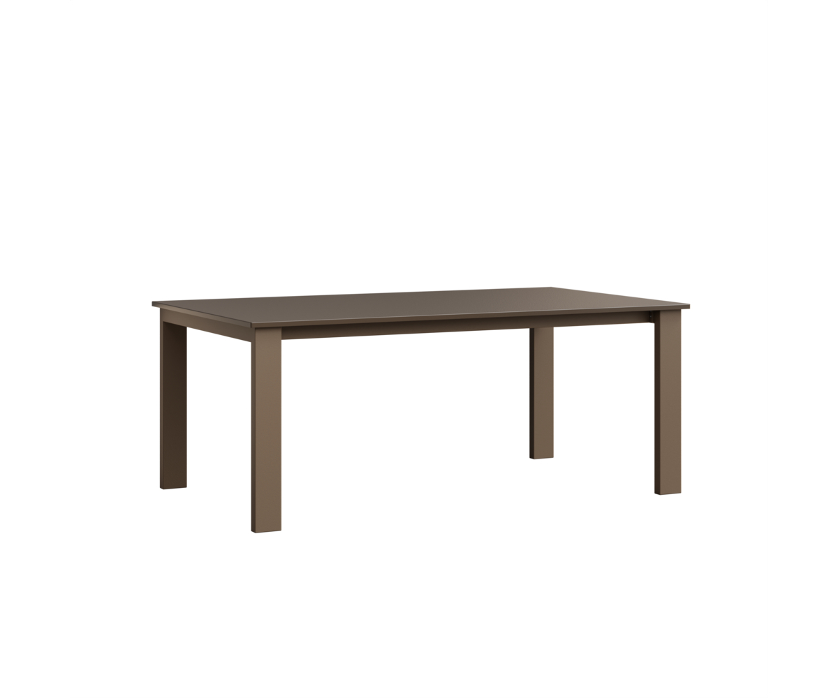 Berlin Gardens Berkley Expandable 72 in Dining Table-Hammered Top