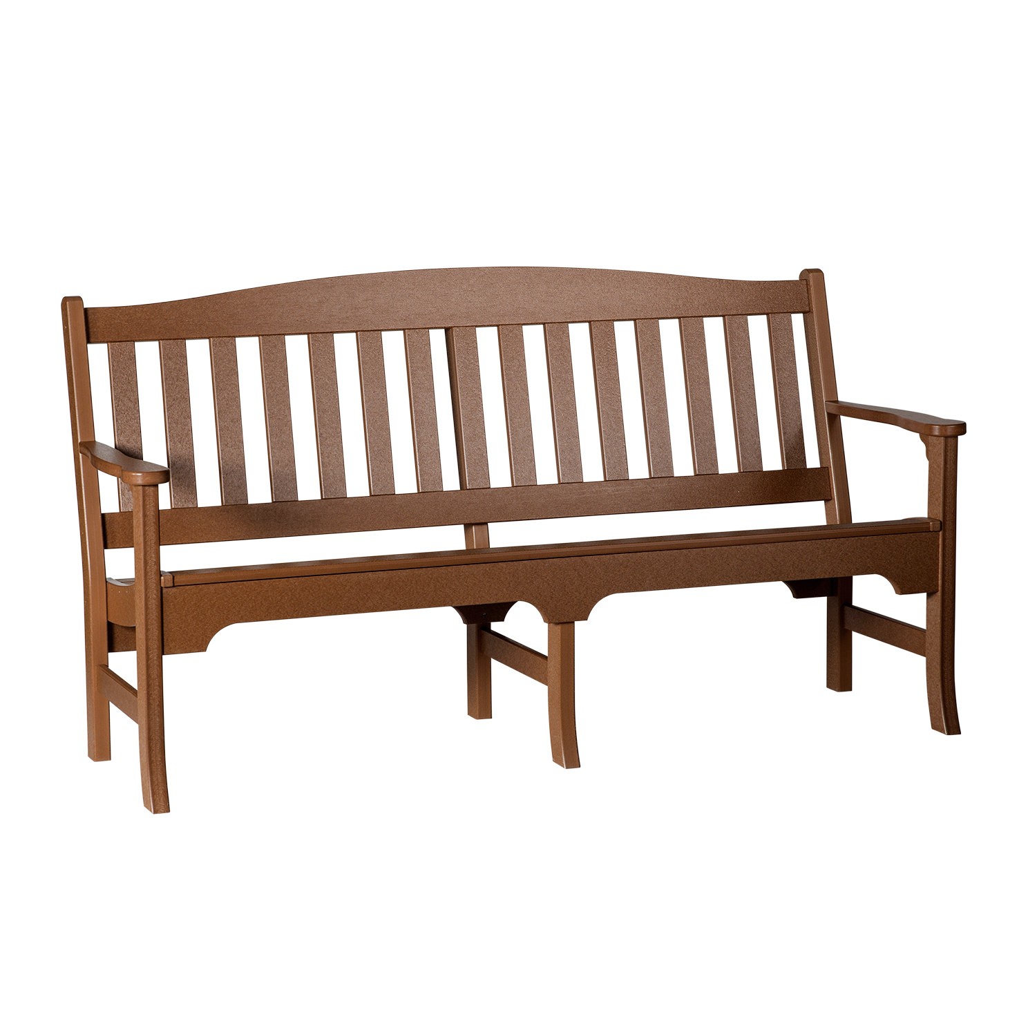 Finch Amish Poly Avonlea 72 in Garden Bench