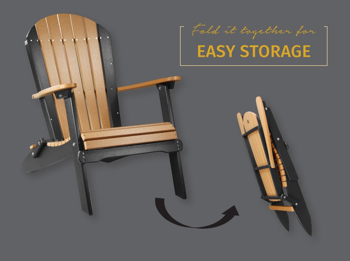 Luxcraft Folding Adirondack Chair