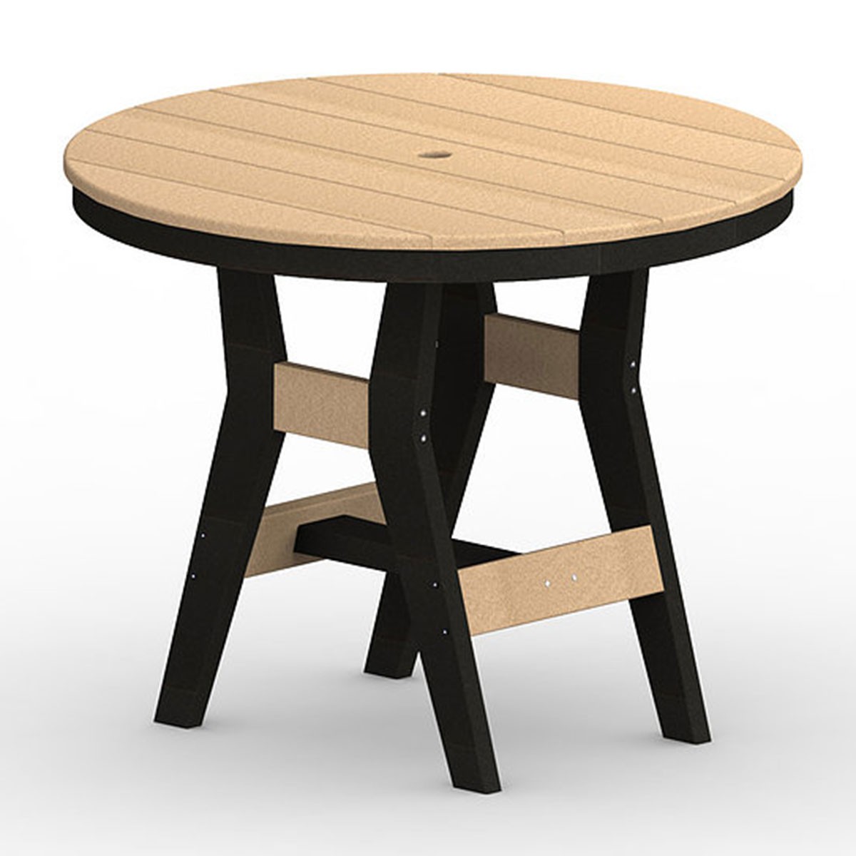 Berlin Gardens Harbor 38 in Round Bar Table