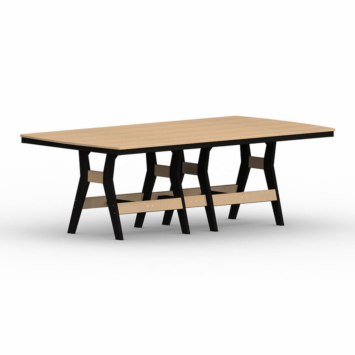 Berlin Gardens Harbor 44 in x 96 in Rectangular Dining Table