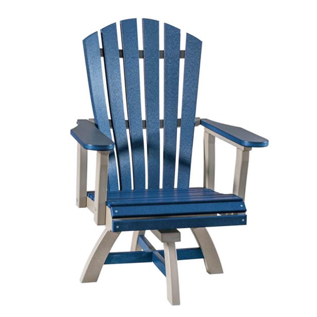 Indiana Amish Beachcrest Swivel Dining Chair