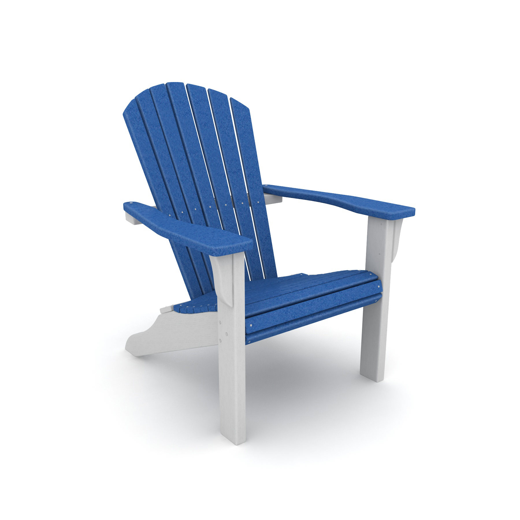 blue plastic muskoka chairs