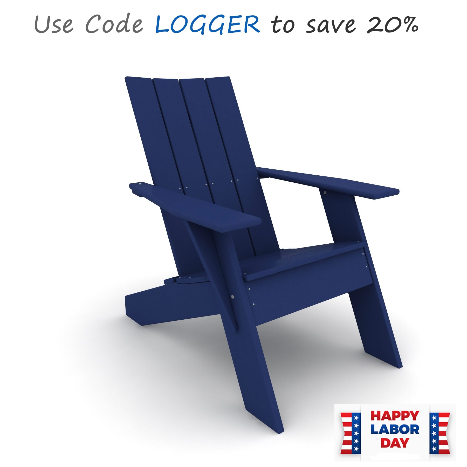 Loggerhead Modern Adirondack Chair
