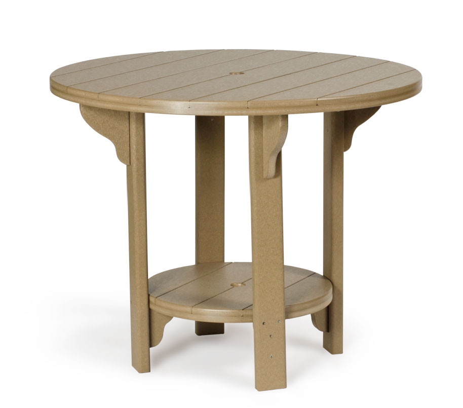 Amish Poly Round 42 in Dining Table