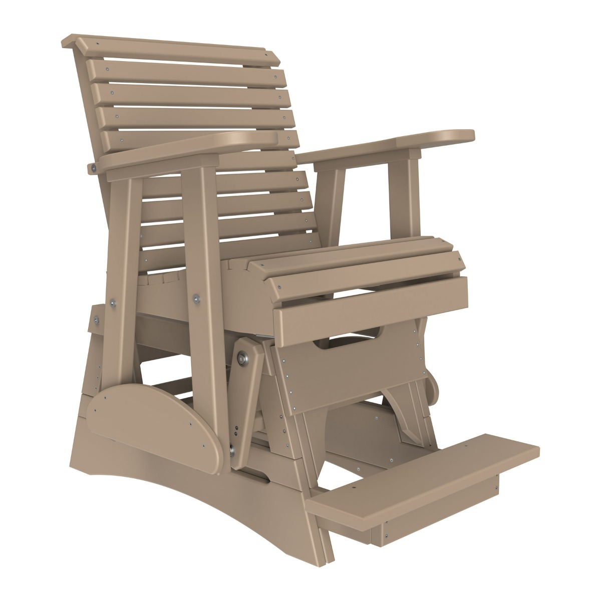 Luxcraft Plain Balcony Glider 3 pc Terrace Set