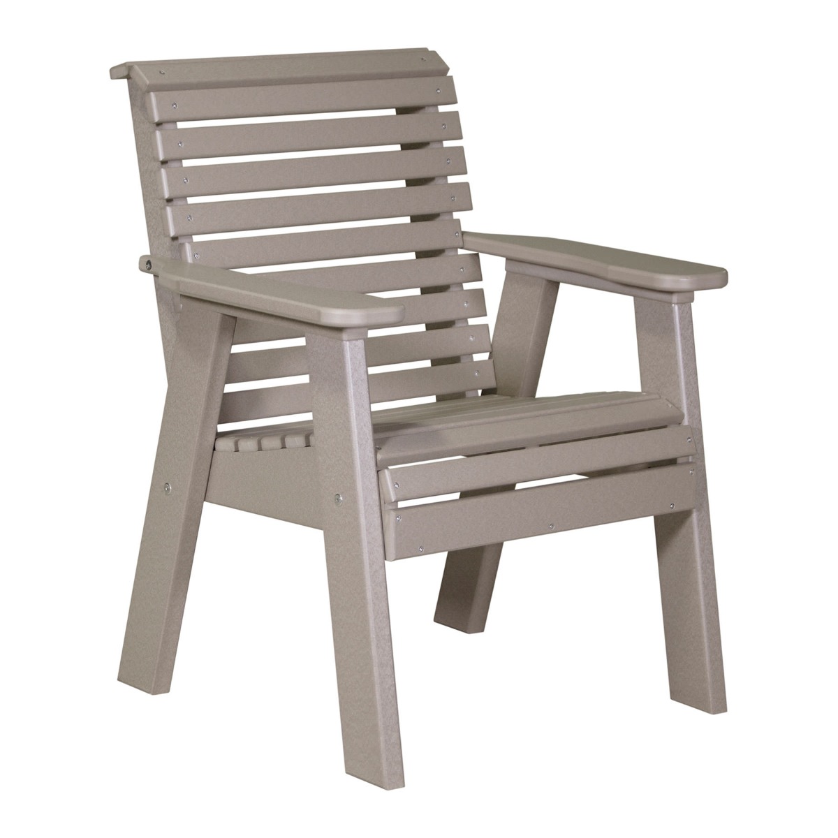 Luxcraft Plain Garden Bench 4 pc Seating Set