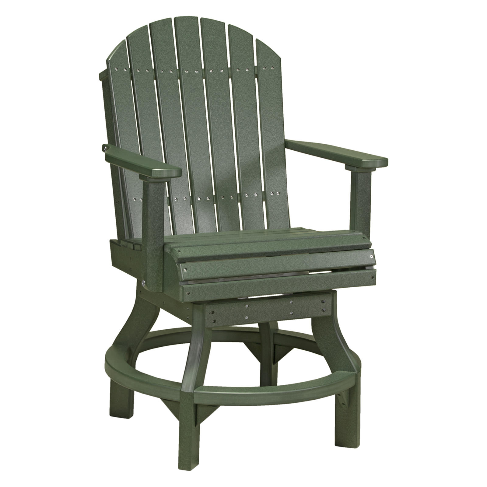 Luxcraft Adirondack Swivel Counter Chair