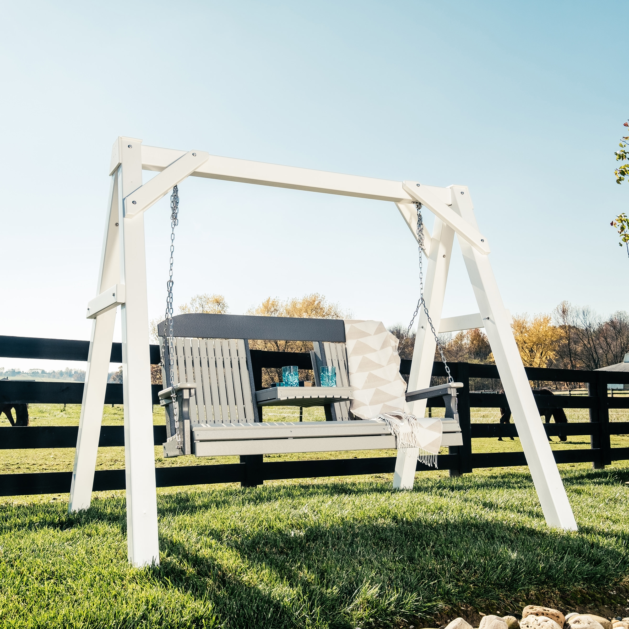 White A-Frame