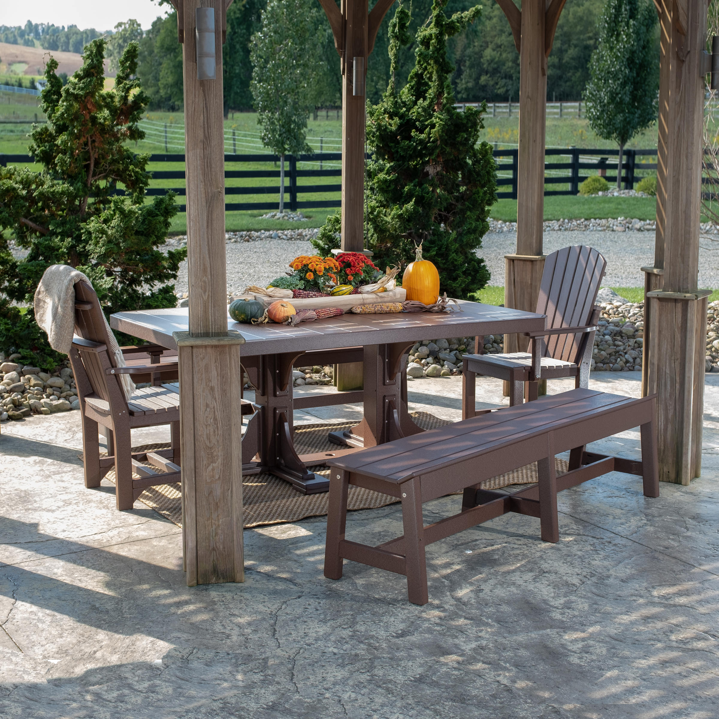 Luxcraft 4 x 6 ft Rectangle Dining Table
