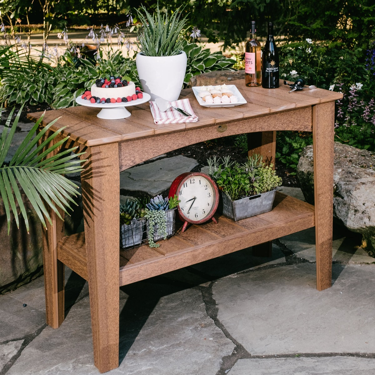 Luxcraft Island Buffet Table