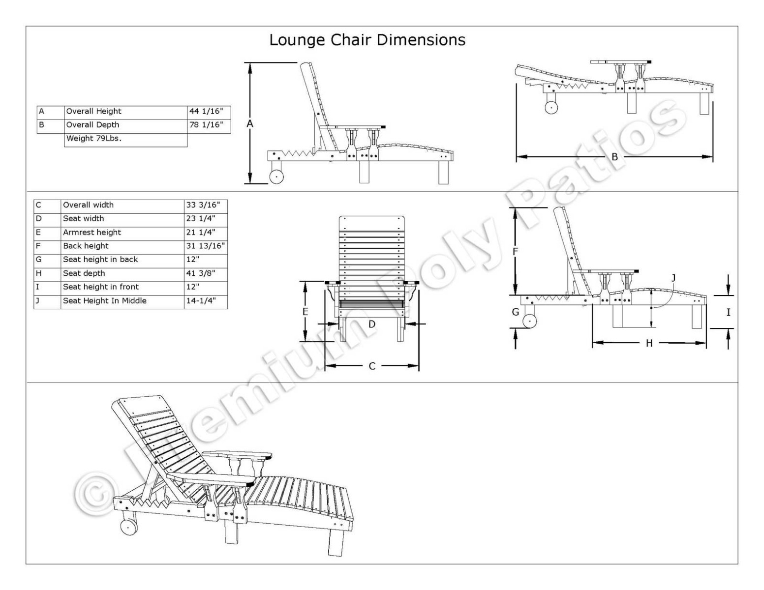 Luxcraft Lounge 4 pc Seating Group