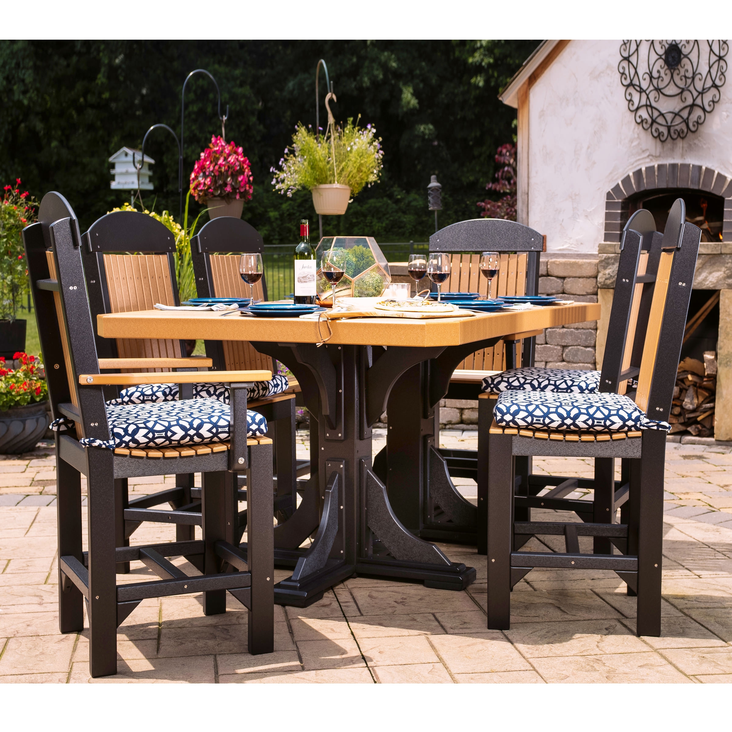 Shown in Cedar on Black - cushions sold separately