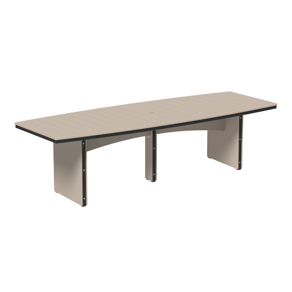 Luxcraft Urban 4 ft x 10 ft Oval Counter Table