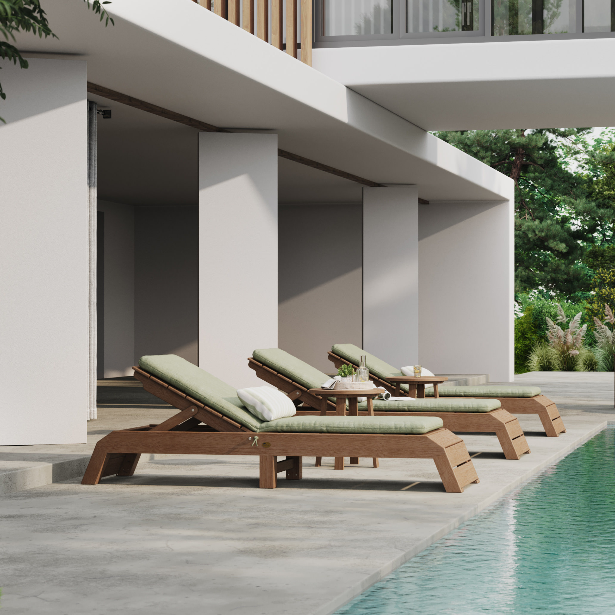 Luxcraft Urban Chaise Lounge Set