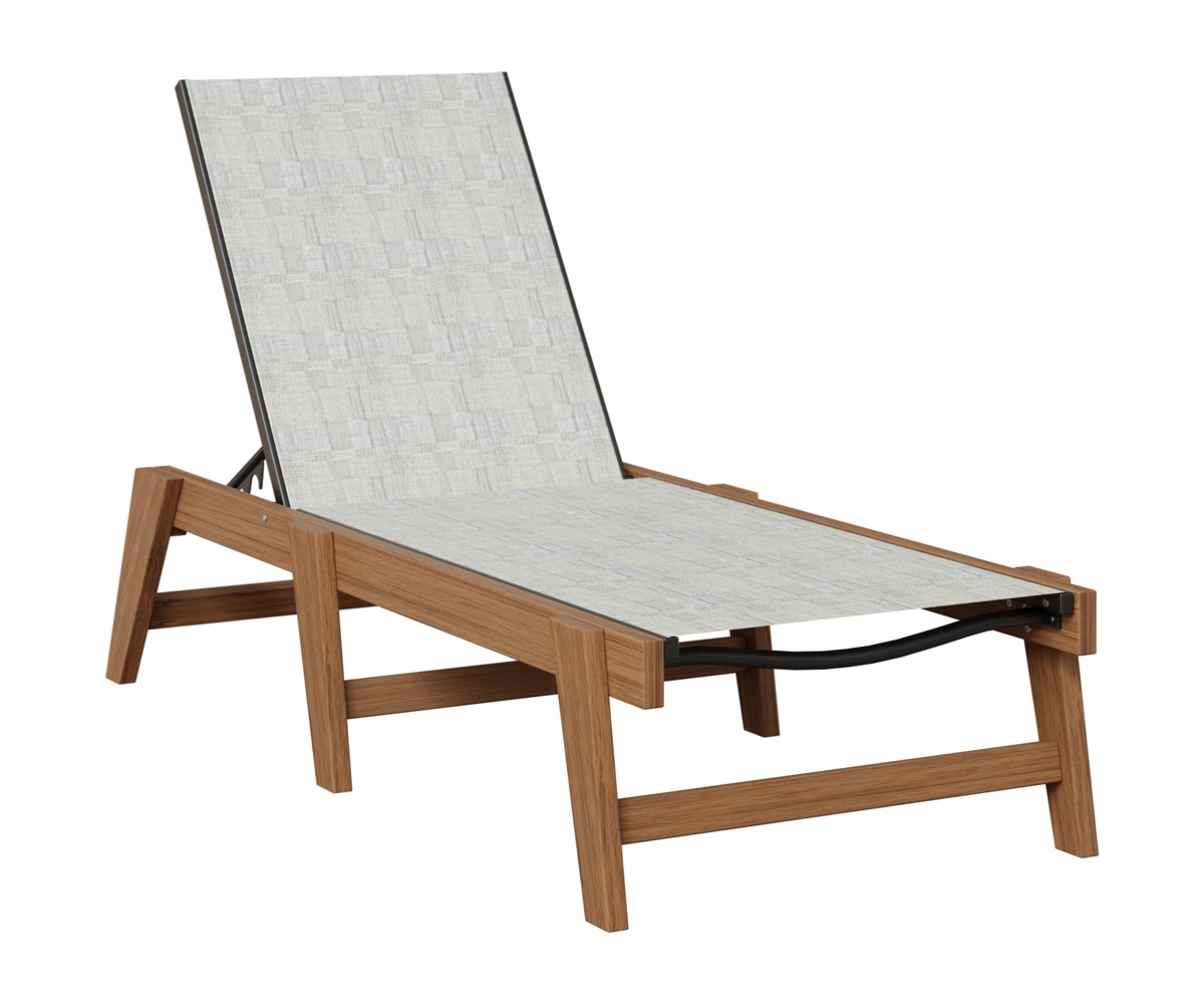 Berlin Gardens Mayhew Sling Armless Chaise Lounge