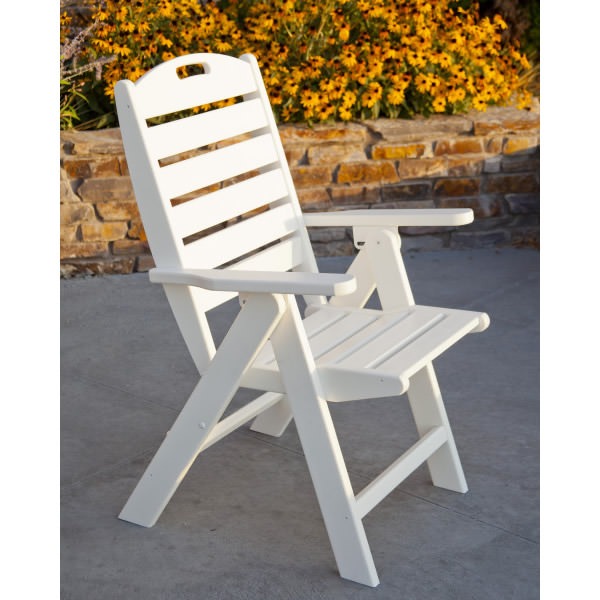 POLYWOOD Nautical High Back Chair