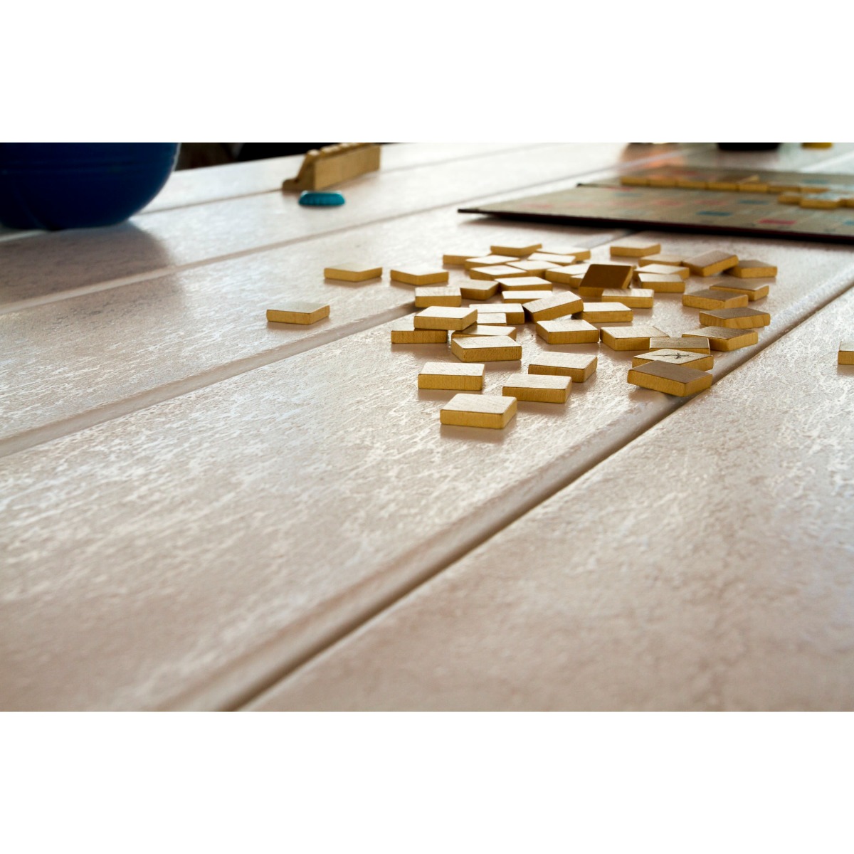 POLYWOOD® Nautical Trestle 38in x 73in Dining Table