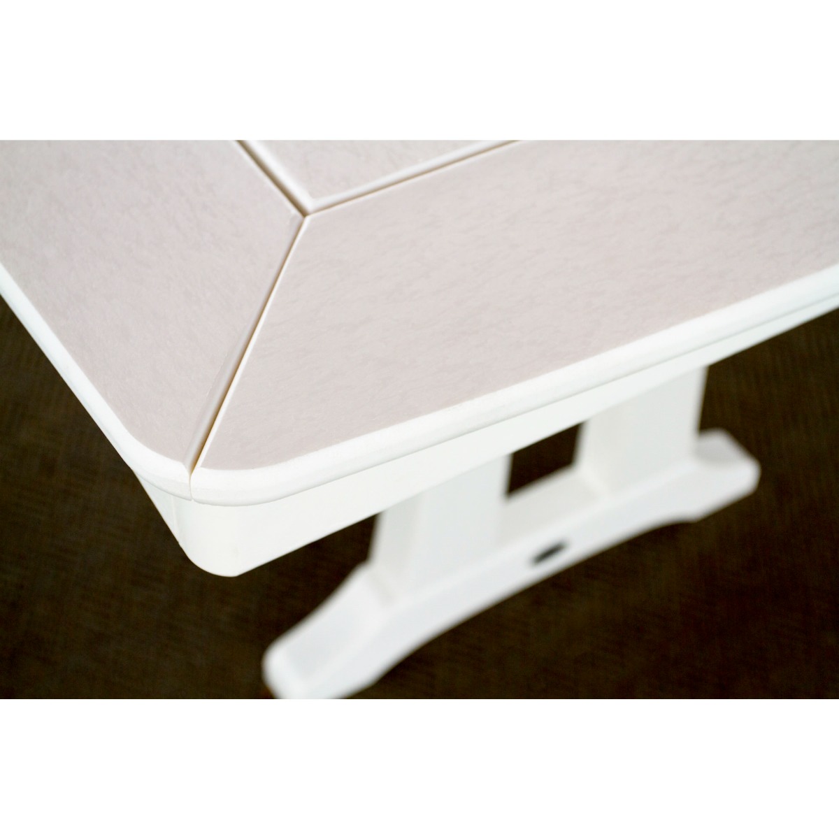 POLYWOOD® Nautical Trestle 38in x 73in Dining Table