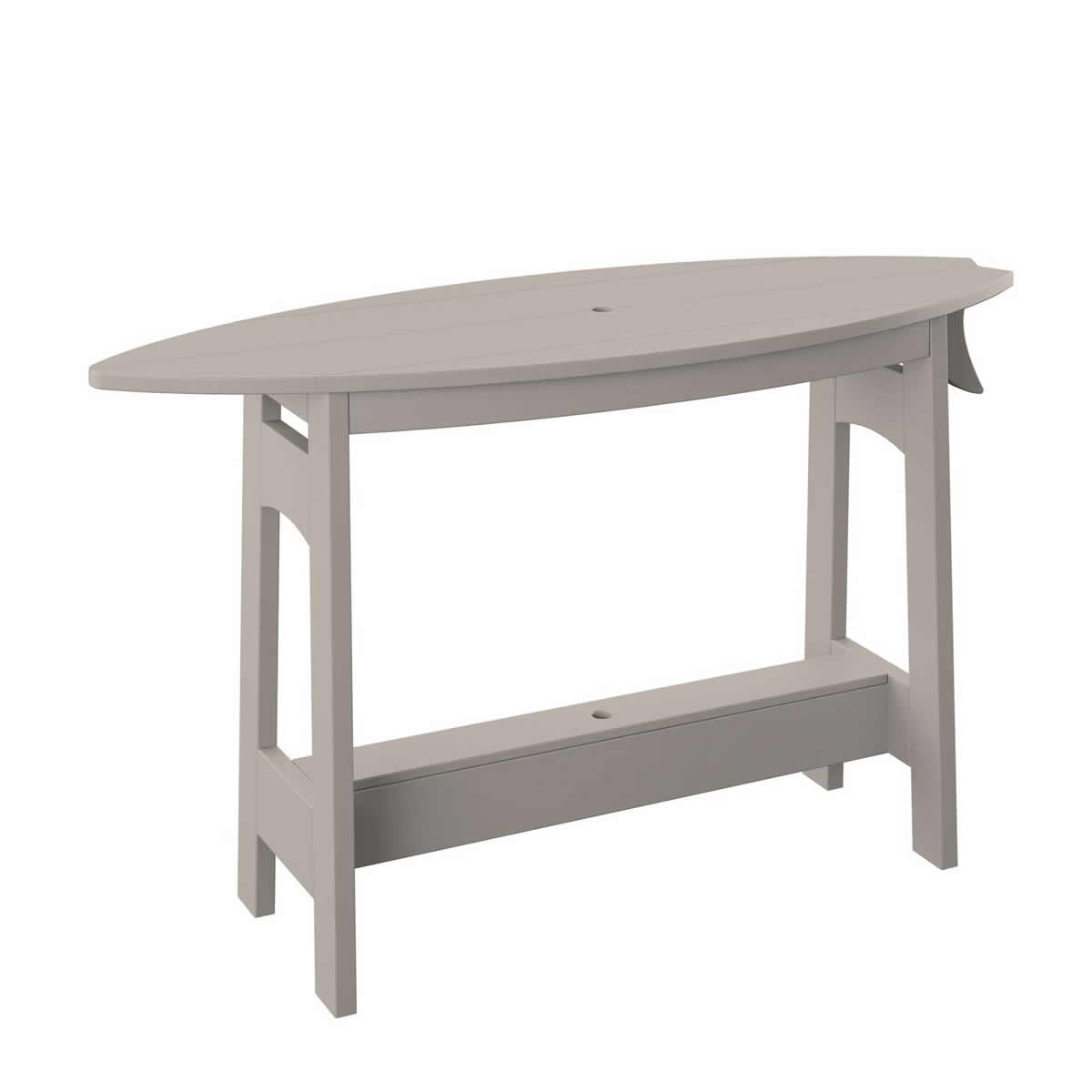 Polybird 48in Surfboard Table - Dining Height