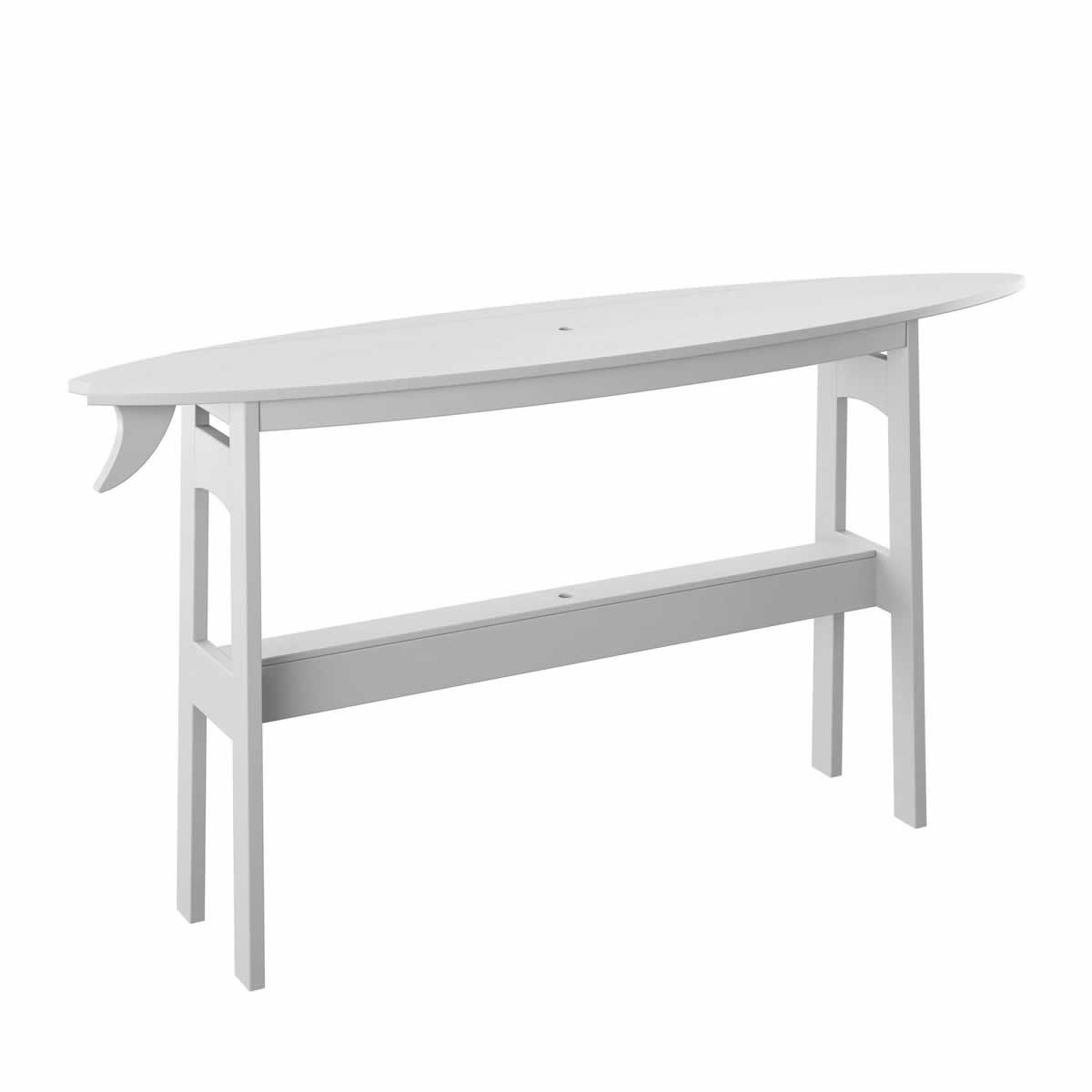 Polybird 72in Surfboard Table - Counter Height