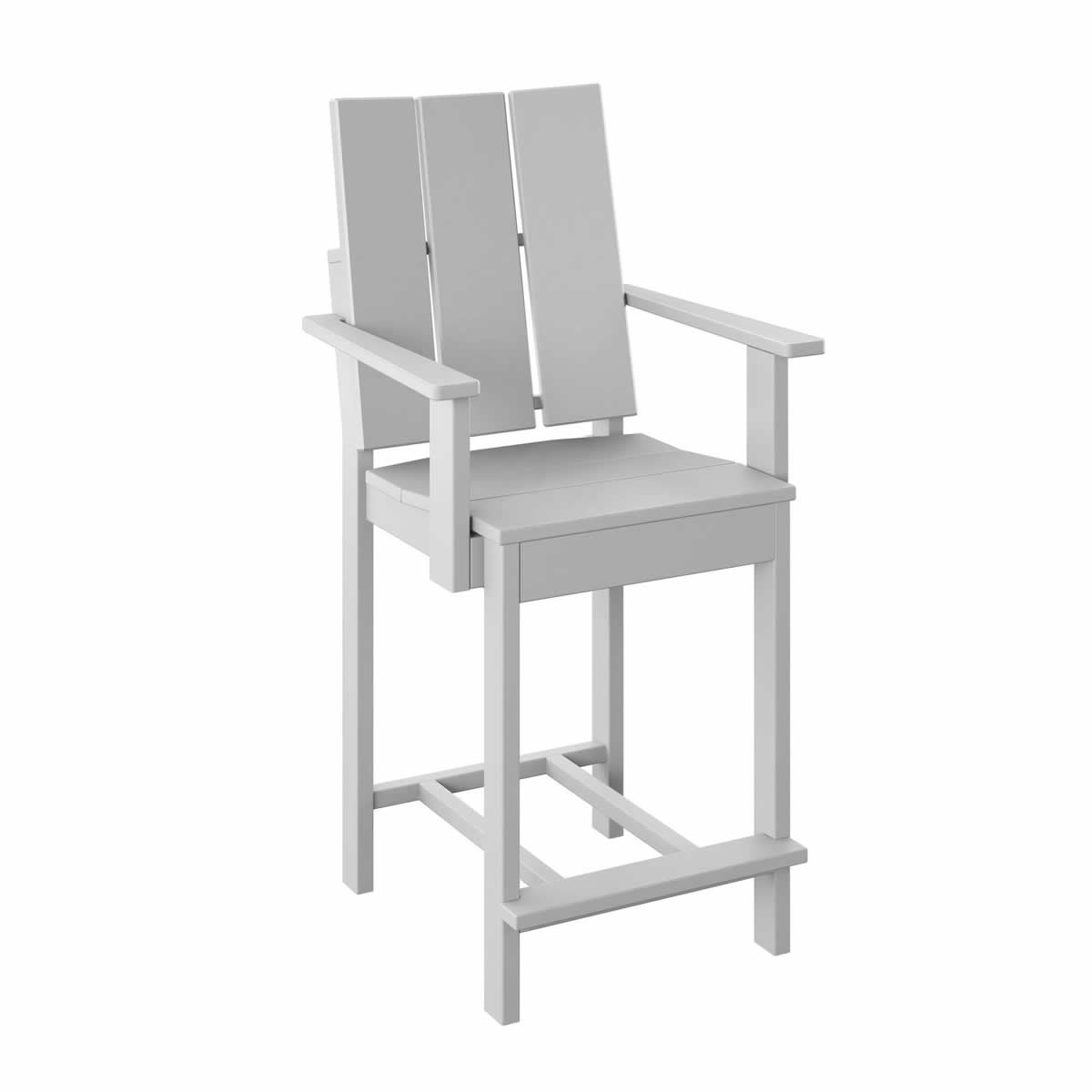 Polybird Modern Dining Chair - Counter Height