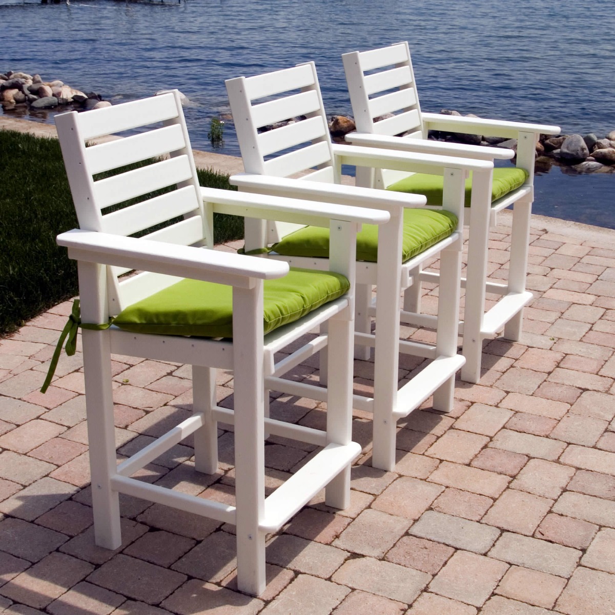 POLYWOOD Captain Counter Chair
