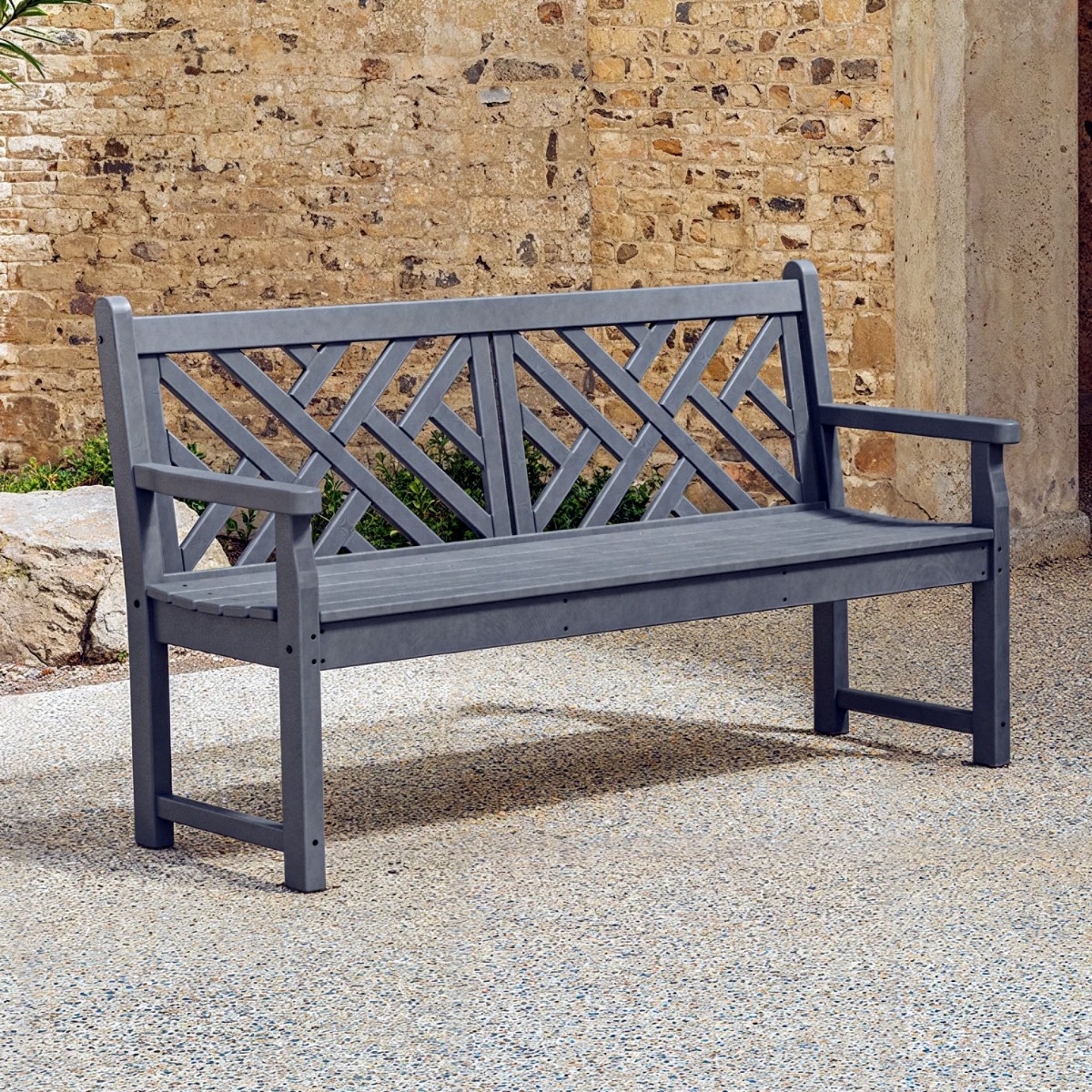 POLYWOOD® Chippendale 60 in Bench