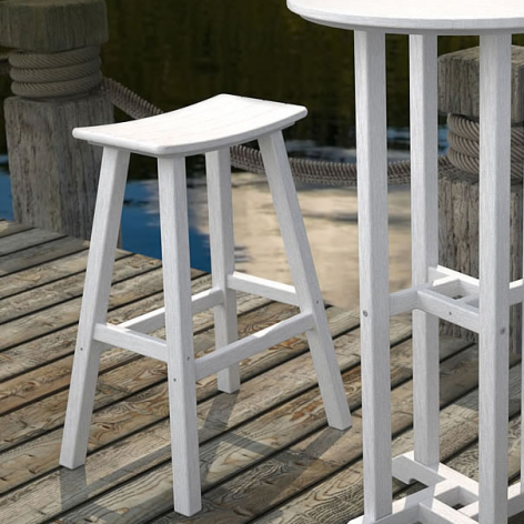 Buy POLYWOOD® Bar Stools Furniture : Premium Poly Patios
