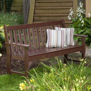 Poly Bench Outdoor POLYWOOD® Benches - Outdoor Wooden Benches - Cheap Patio Bench