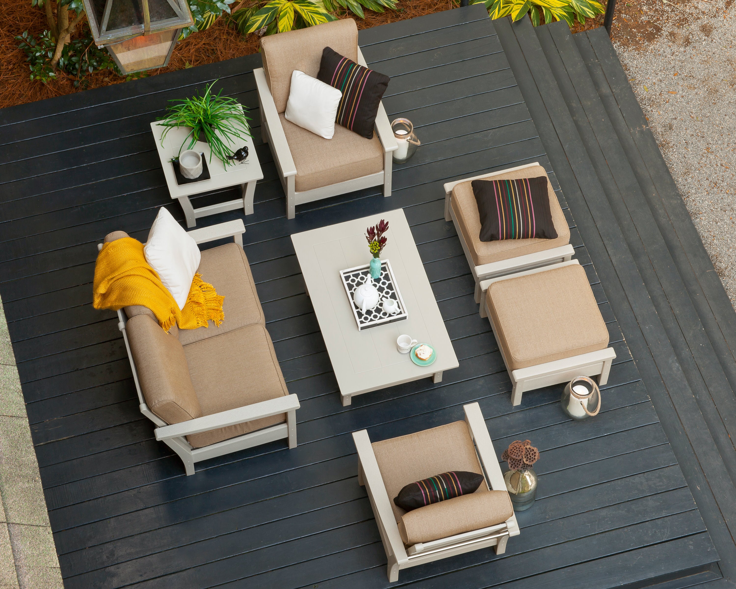POLYWOOD® Harbour Deep Seating Ottoman