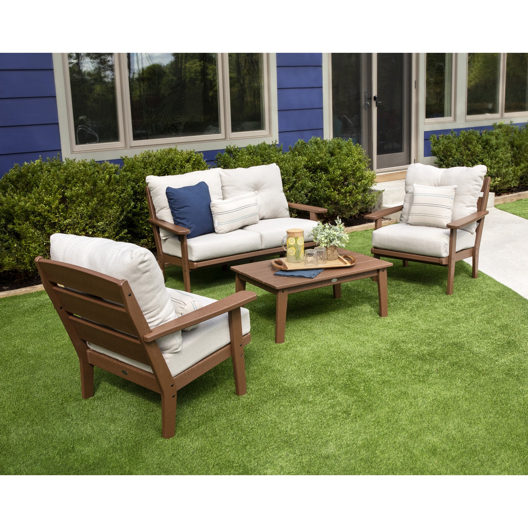 POLYWOOD® Lakeside Deep Seating Chair - Lifestyle View 4