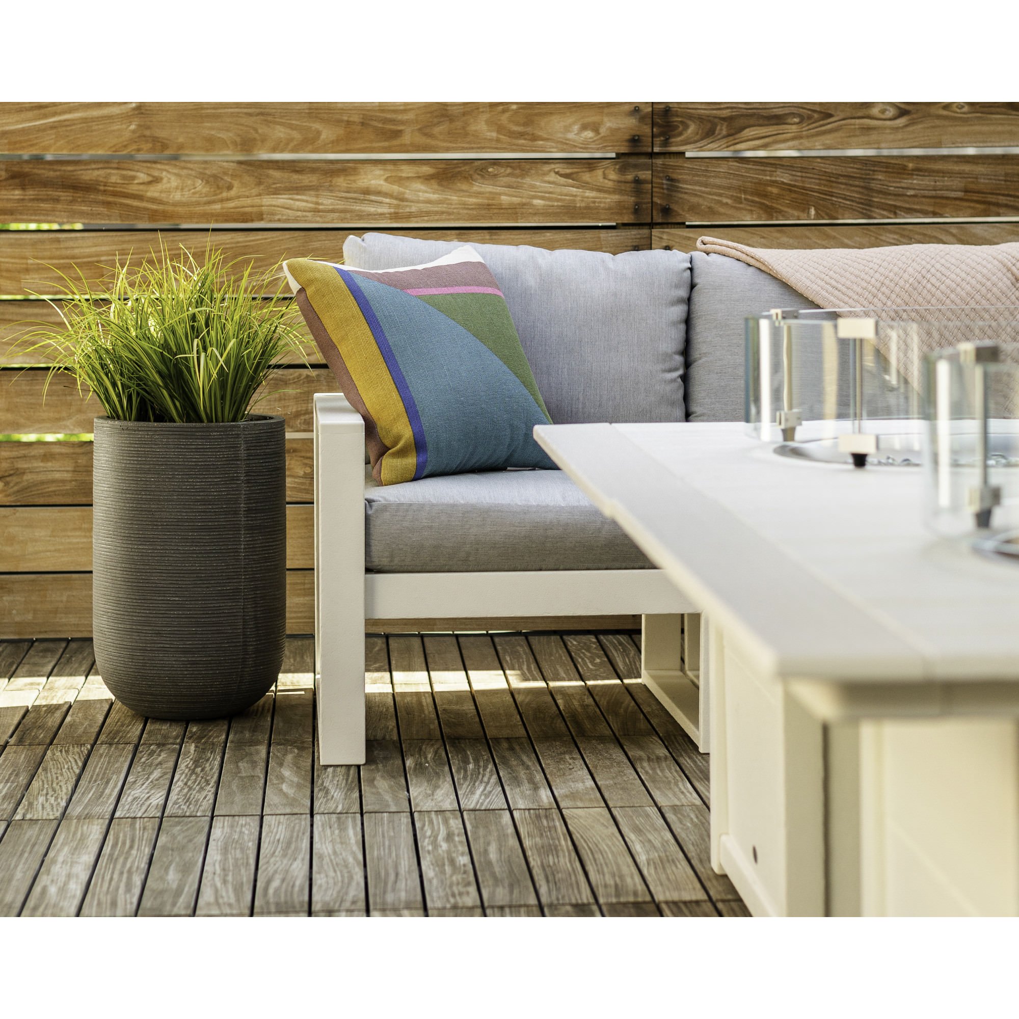 POLYWOOD® EDGE Modular Left Arm Chair - Lifestyle View 5