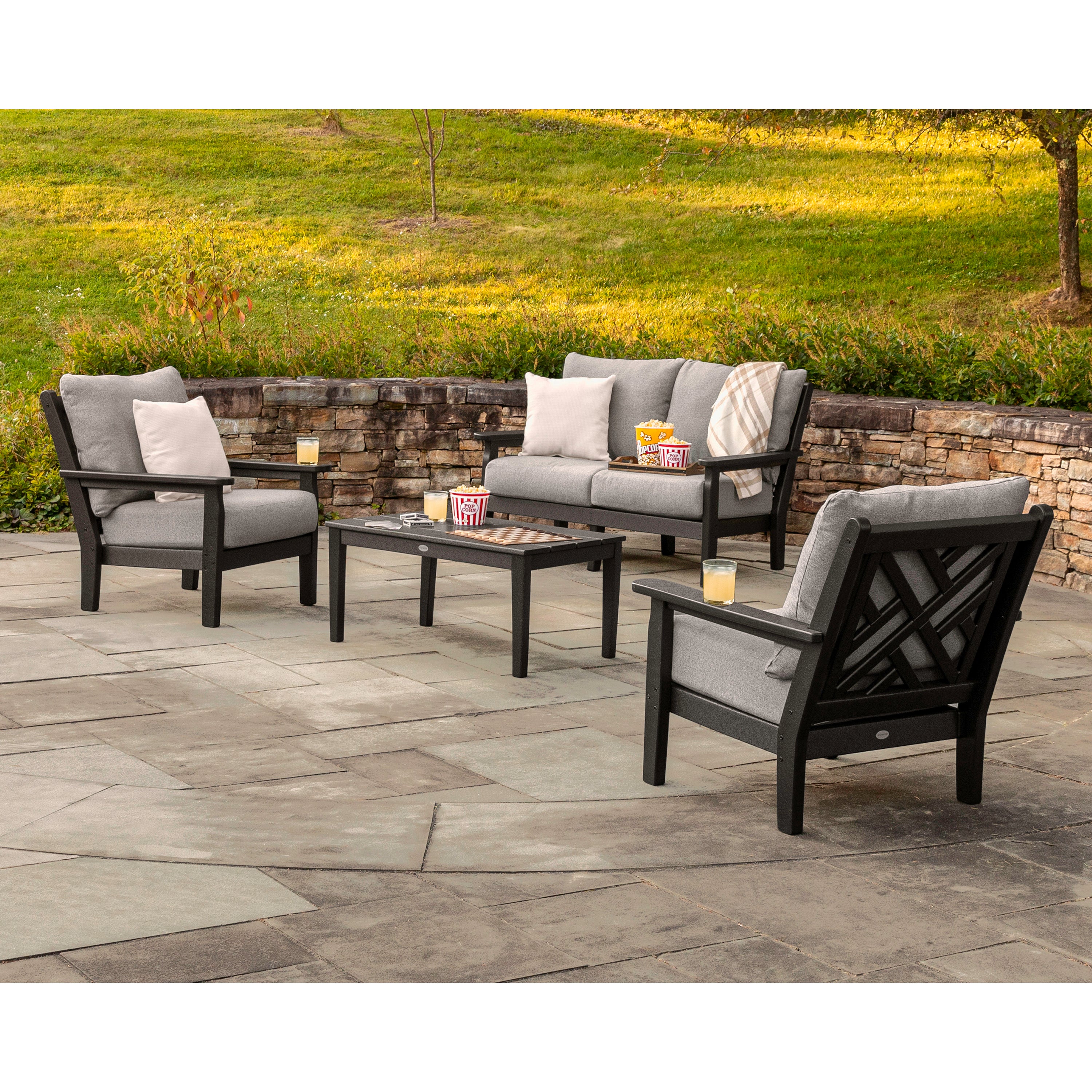 POLYWOOD® Chippendale Deep Seating Chair