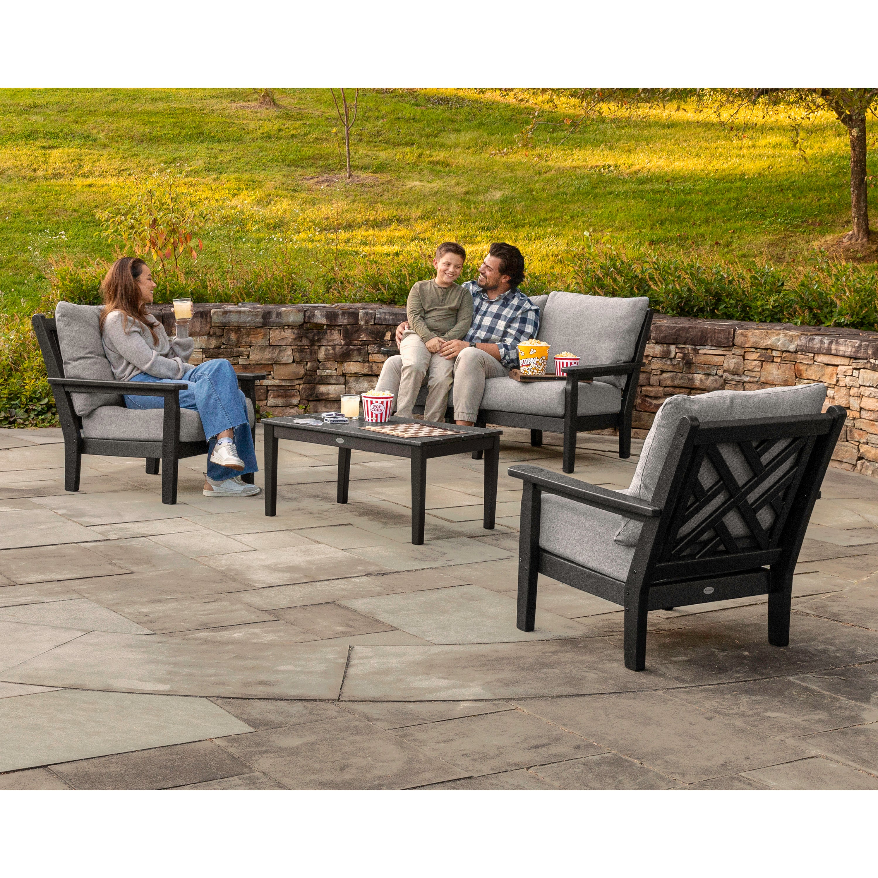 POLYWOOD® Chippendale Deep Seating Chair