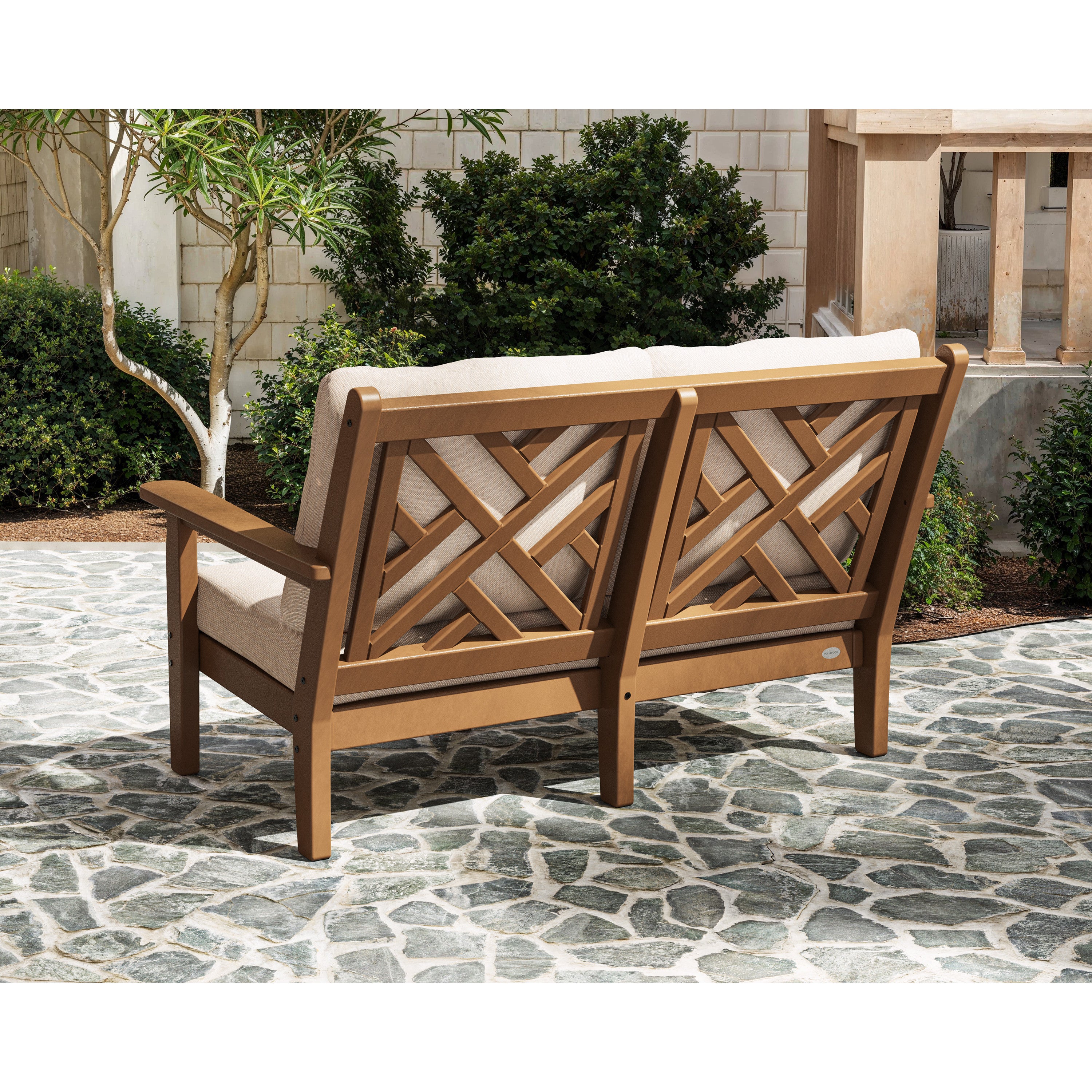POLYWOOD® Chippendale Deep Seating Loveseat