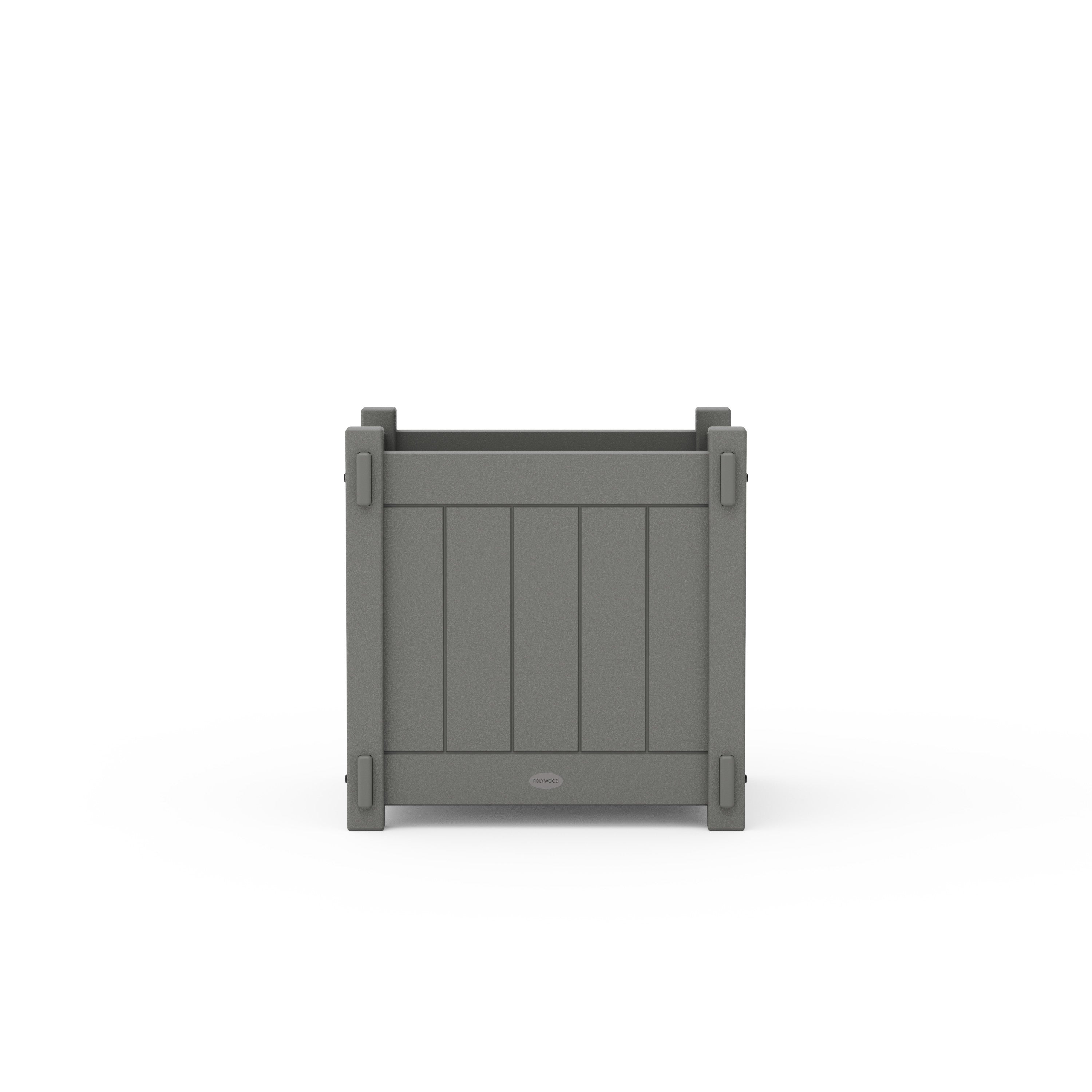 POLYWOOD® Vineyard Large Square Planter Box